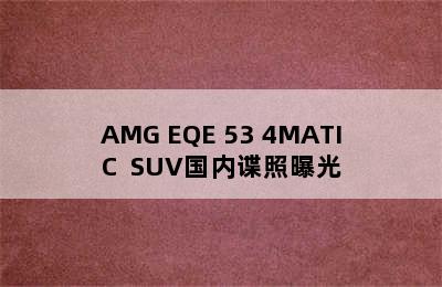 AMG EQE 53 4MATIC+ SUV国内谍照曝光